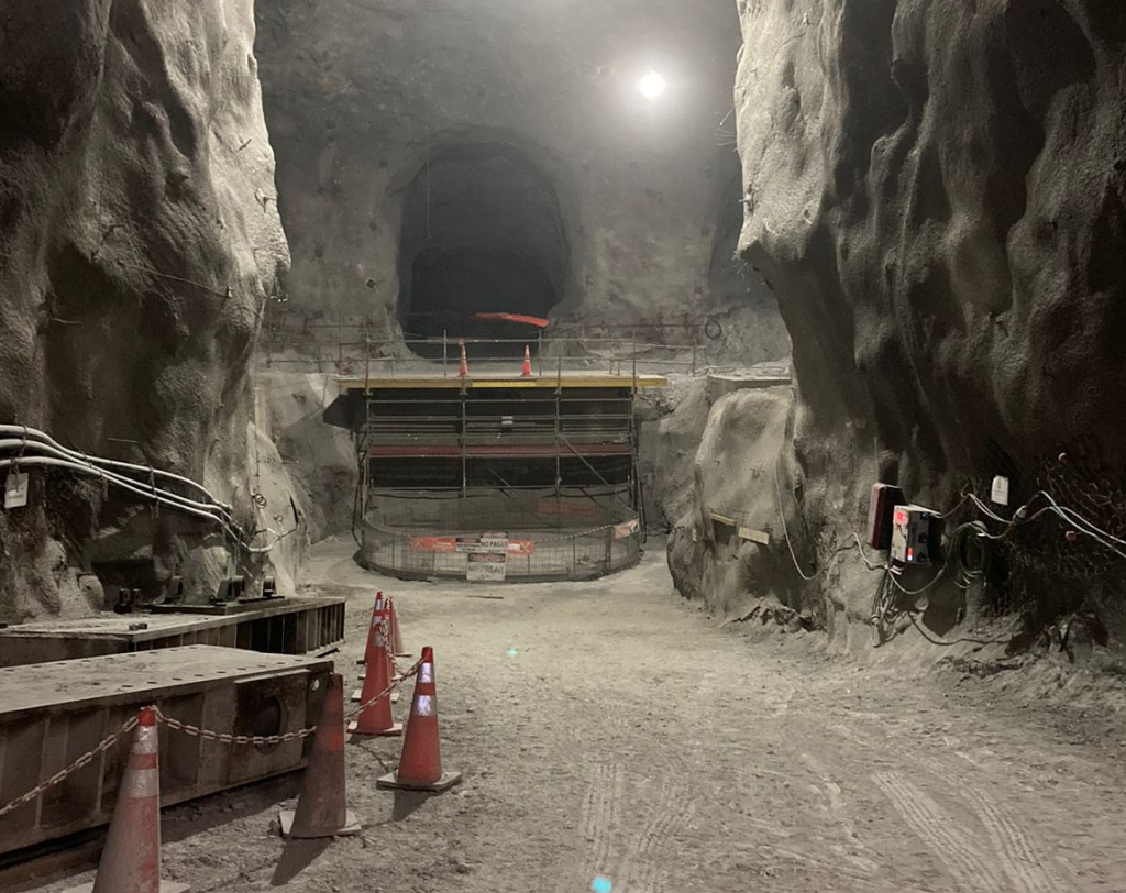 tunel minero